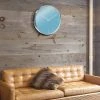 20" Simplistic Wall Clock Blue/Silver - Stonebriar Collection -Glas24 Shop unnamed file 1742