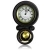 Bedford Clocks Bedford Clock Collection 16.5 Inch Contemporary Round Wall Clock with Pendulum -Glas24 Shop unnamed file 1760