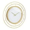 27.5" Wall Clock with Concentric Wires White/Gold - Stonebriar Collection -Glas24 Shop unnamed file 1774