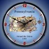 Collectable Sign & Clock | State of Pennsylvania LED Wall Clock Retro/Vintage, Lighted -Glas24 Shop unnamed file 1889