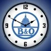 Collectable Sign & Clock | B&O Railroad 2 LED Wall Clock Retro/Vintage, Lighted -Glas24 Shop unnamed file 1906