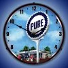 Collectable Sign & Clock | Pure Gas Station LED Wall Clock Retro/Vintage, Lighted -Glas24 Shop unnamed file 1965