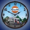 Collectable Sign & Clock | Gulf Station LED Wall Clock Retro/Vintage, Lighted -Glas24 Shop unnamed file 2018