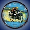 Collectable Sign & Clock | Afternoon Ride LED Wall Clock Retro/Vintage, Lighted -Glas24 Shop unnamed file 2034