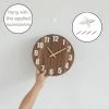 Quickway Imports Antique Home Decor Wall Clock For Living Room, Bedroom, Kitchen, or Dining Room, Brown Natural Wood 5 Quickway Imports Antique Home Decor Wall Clock For Living Room, Bedroom, Kitchen, or Dining Room, Brown Natural Wood -Glas24 Shop unnamed file 2052