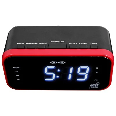 unnamed-file-210.jpg JENSEN AM/FM Weather Band Clock Radio with Weather Alert, Dual Crescendo Alarm, Dimmer (JEP-150) -Glas24 Shop unnamed file 210