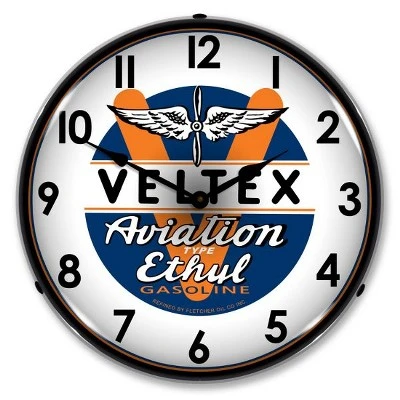 unnamed-file-2122.jpg Collectable Sign & Clock | Veltex Avaition LED Wall Clock Retro/Vintage, Lighted - Great For Garage, Bar, Mancave, Gym, Office etc 14 Inches -Glas24 Shop unnamed file 2122