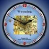 Collectable Sign & Clock | Wyoming Supports the 2nd Amendment LED Wall Clock Retro/Vintage, Lighted -Glas24 Shop unnamed file 2131
