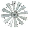 Kate & Laurel All Things Decor 31" x 31" Millbrook Windmill Distressed Metal Wall Clock Silver - Kate & Laurel All Things Decor -Glas24 Shop unnamed file 2263