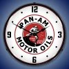 Collectable Sign & Clock | Pan Am Motor Oils LED Wall Clock Retro/Vintage, Lighted -Glas24 Shop unnamed file 2290