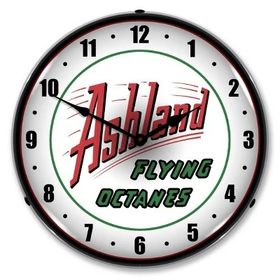 unnamed-file-2462.jpg Collectable Sign & Clock | Ashland Gas LED Wall Clock Retro/Vintage, Lighted - Great For Garage, Bar, Mancave, Gym, Office etc 14 Inches -Glas24 Shop unnamed file 2462