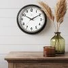 14" Schoolhouse Clock - Threshold™ Olive -Glas24 Shop unnamed file 247