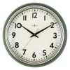 14" Schoolhouse Clock - Threshold™ Olive 6 14" Schoolhouse Clock - Threshold™ Olive -Glas24 Shop unnamed file 251