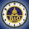Collectable Sign & Clock | B&O Railroad 1 LED Wall Clock Retro/Vintage, Lighted -Glas24 Shop unnamed file 2527