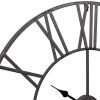 River Parks Studio Zia Gunmetal 30" Round Wall Clock -Glas24 Shop unnamed file 2573