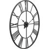 River Parks Studio Zia Gunmetal 30" Round Wall Clock -Glas24 Shop unnamed file 2574