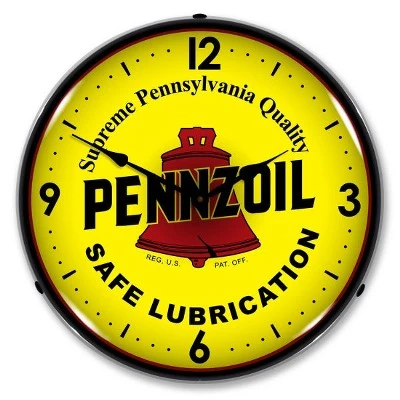 unnamed-file-2591.jpg Collectable Sign & Clock | Pennzoil LED Wall Clock Retro/Vintage, Lighted - Great For Garage, Bar, Mancave, Gym, Office etc 14 Inches -Glas24 Shop unnamed file 2591