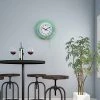 Hastings Home 14" Round Neon Analog Wall Clock with Double Light Ring for Bar, Garage, or Game Room - Green -Glas24 Shop unnamed file 2629