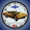 Collectable Sign & Clock | 1964 Corvette Sting Ray LED Wall Clock Retro/Vintage, Lighted -Glas24 Shop unnamed file 2639