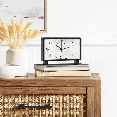 unnamed-file-266.jpg 6" Rectangle Mantel Clock Black - Threshold™ -Glas24 Shop unnamed file 266