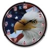 Collectable Sign & Clock | American Bald Eagle LED Wall Clock Retro/Vintage, Lighted -Glas24 Shop unnamed file 2733