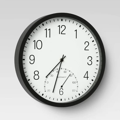 unnamed-file-274.jpg 12" Round Clock/Thermometer Black - Room Essentials™ -Glas24 Shop unnamed file 274