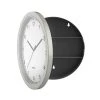 Hastings Home Analog Wall Clock With Hidden Compartments - 10", Silver -Glas24 Shop unnamed file 2758