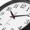 Quickway Imports Classic Home Decor Wall Clock For Living Room, Kitchen, or Dining Room, Plastic White -Glas24 Shop unnamed file 2818