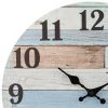 Coastal Worn Wood Wall Clock Blue/White - Stonebriar Collection 3 Coastal Worn Wood Wall Clock Blue/White - Stonebriar Collection -Glas24 Shop unnamed file 284