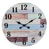 Coastal Worn Wood Wall Clock Blue/White - Stonebriar Collection 9 Coastal Worn Wood Wall Clock Blue/White - Stonebriar Collection -Glas24 Shop unnamed file 290