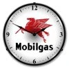 Collectable Sign & Clock | Mobilgas LED Wall Clock Retro/Vintage, Lighted - Great For Garage, Bar, Mancave, Gym, Office etc 14 Inches -Glas24 Shop unnamed file 2925