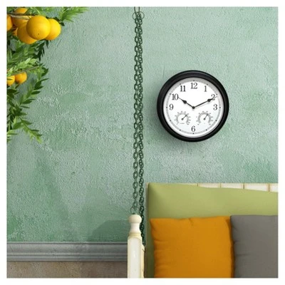 unnamed-file-2933.jpg 13.5" Metal Outdoor / Indoor Wall Clock with Thermometer and Humidity - Acurite Black -Glas24 Shop unnamed file 2933