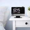 Projection with Usb Charge Table Clock Black - Sharp 3 Projection with Usb Charge Table Clock Black - Sharp -Glas24 Shop unnamed file 3