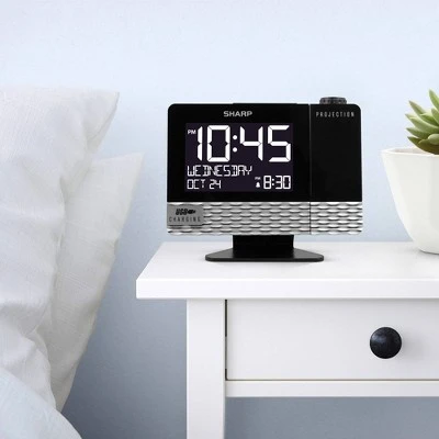 unnamed-file-3.jpg Projection with Usb Charge Table Clock Black - Sharp -Glas24 Shop unnamed file 3