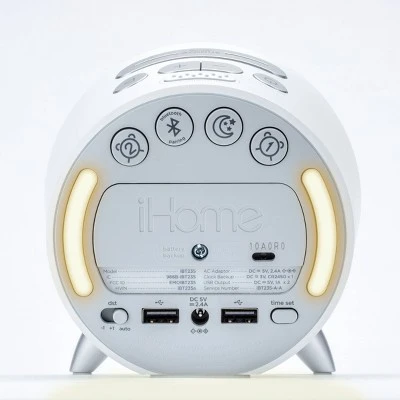 unnamed-file-30.jpg iHome Bluetooth Alarm Clock with Dual USB Charging and Nightlight - White/White -Glas24 Shop unnamed file 30