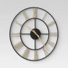 20" Decorative Wall Clock Gold/Black - Threshold™ 2 20" Decorative Wall Clock Gold/Black - Threshold™ -Glas24 Shop unnamed file 300
