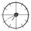 Kate & Laurel All Things Decor 26" x 26" Isaac Metal Wall Clock Black - Kate & Laurel All Things Decor -Glas24 Shop unnamed file 3003