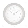 16" Barnes Wall Clock Rustic Brown - FirsTime -Glas24 Shop unnamed file 305