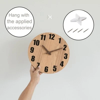 unnamed-file-3153.jpg Quickway Imports Antique Home Decor Wall Clock For Living Room, Bedroom, Kitchen, or Dining Room Light Brown Natural Wood -Glas24 Shop unnamed file 3153