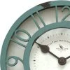 8" Raised Farmhouse Number Wall Clock Teal - FirsTime & Co. -Glas24 Shop unnamed file 317