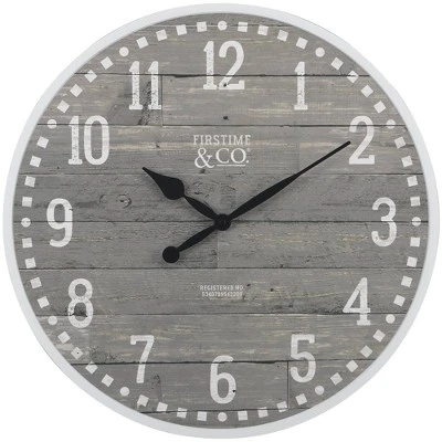 unnamed-file-327.jpg 20" Arlo Gray Farmhouse Wall Clock Light Gray - FirsTime & Co. -Glas24 Shop unnamed file 327