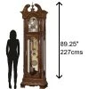 Howard Miller 611246 Howard Miller Polk Floor Clock 611246 Cherry Bordeaux -Glas24 Shop unnamed file 3291