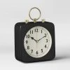 5" Square Alarm Clock Black - Threshold™ -Glas24 Shop unnamed file 3299
