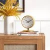 5" Mantel Table Clock Stand Brass - Threshold™ 2 5" Mantel Table Clock Stand Brass - Threshold™ -Glas24 Shop unnamed file 3300