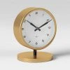 5" Mantel Table Clock Stand Brass - Threshold™ 3 5" Mantel Table Clock Stand Brass - Threshold™ -Glas24 Shop unnamed file 3301