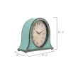 9.5" x 8.5" Metal Mantel Clock Aqua - 3R Studios 6 9.5" x 8.5" Metal Mantel Clock Aqua - 3R Studios -Glas24 Shop unnamed file 3306