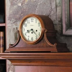 Howard Miller 630222 Howard Miller Hadley Mantel Clock 630222 Yorkshire Oak