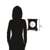 Howard Miller 630246 Howard Miller Urban Mantel Ii Mantel Clock 630246 Black Coffee -Glas24 Shop unnamed file 3322