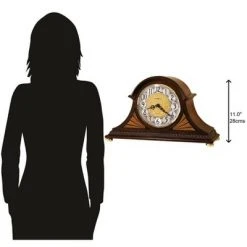 Howard Miller 630181 Howard Miller Grant Mantel Clock 630181 Windsor Cherry