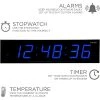 Ivation Huge Large Big Oversized Digital LED Clock with Stopwatch, Alarms, Countdown Timer & Temp - Shelf or Wall Mount | 6-Level Brightness, Mounting Holes & Hardware -Glas24 Shop unnamed file 3386